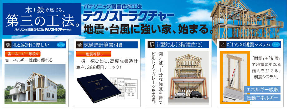 テクノストラクチャー:住宅設備・部材の総合メーカーパナソニック電工の先進テクノロジー